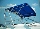 Custom Foldable Boat Bimini Top - boat canopy